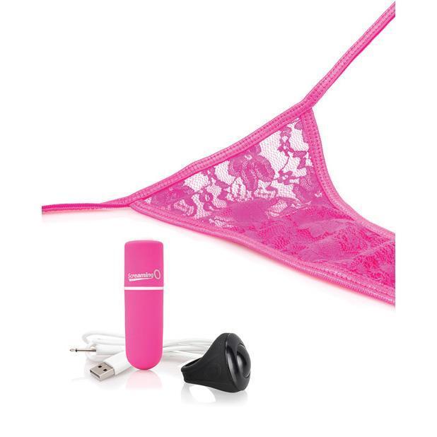 The Screaming O - My Secret Rechargeable Remote Control Panty Vibrator (Pink) -  Lingerie (Vibration) Rechargeable  Durio.sg