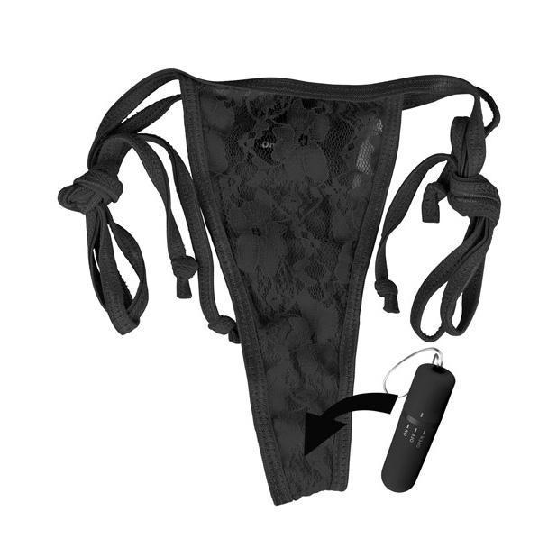 The Screaming O - My Secret Remote Control Panty Vibrator Set (Black) -  Lingerie (Vibration) Non Rechargeable  Durio.sg