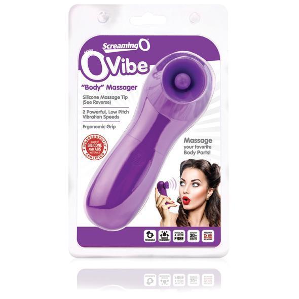 The Screaming O - Ovibe Clit Massager (Grape) -  Clit Massager (Vibration) Non Rechargeable  Durio.sg