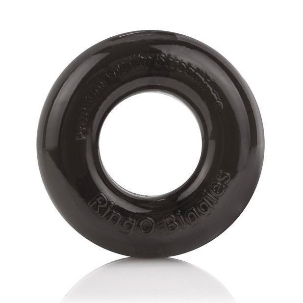 The Screaming O - RingO Biggies Rubber Cock Ring (Black) -  Rubber Cock Ring (Non Vibration)  Durio.sg