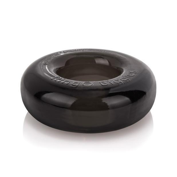 The Screaming O - RingO Biggies Rubber Cock Ring (Black) -  Rubber Cock Ring (Non Vibration)  Durio.sg