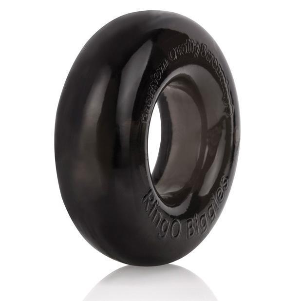 The Screaming O - RingO Biggies Rubber Cock Ring (Black) -  Rubber Cock Ring (Non Vibration)  Durio.sg