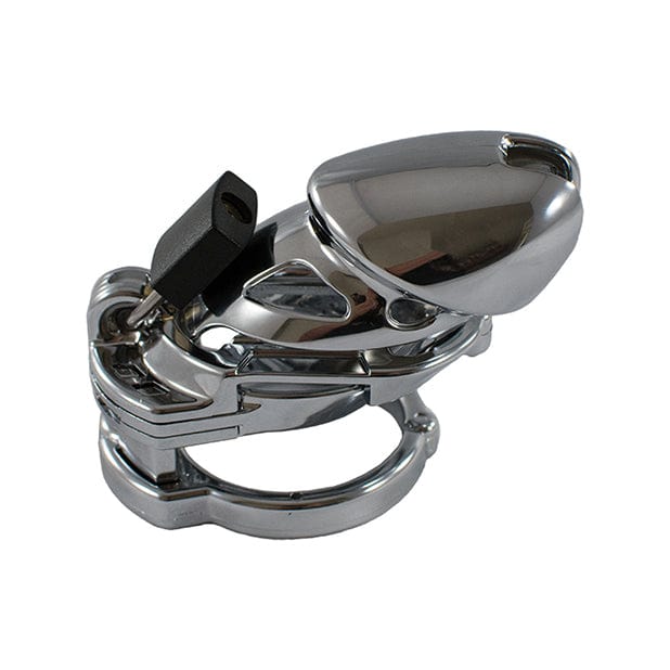 The Vice - Locked In Lust The Vice Chastity Cock Cage Standard (Chrome) -  Metal Cock Cage (Non Vibration)  Durio.sg
