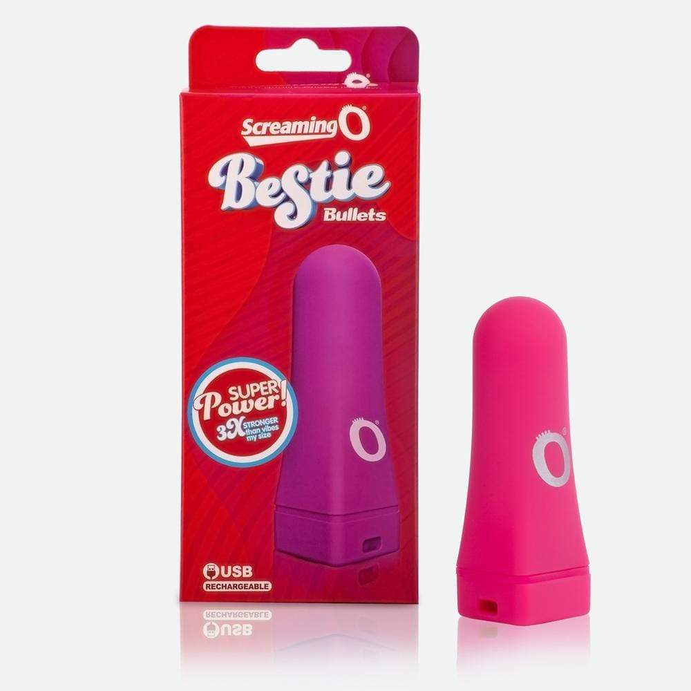 TheScreamingO - Bestie Rechargeable Bullet Vibrator (Pink) -  Bullet (Vibration) Rechargeable  Durio.sg