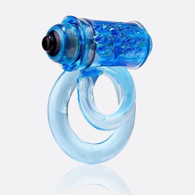 TheScreamingO - Double O 6 Super Powered Vibrating Cock Ring (Blue) -  Rubber Cock Ring (Vibration) Non Rechargeable  Durio.sg