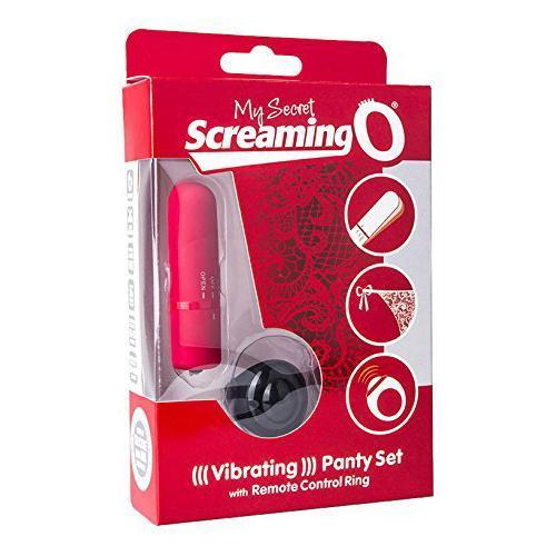 TheScreamingO - My Secret Screaming O Vibrating Panty Set (Red) -  Panties Massager Remote Control (Vibration) Rechargeable  Durio.sg