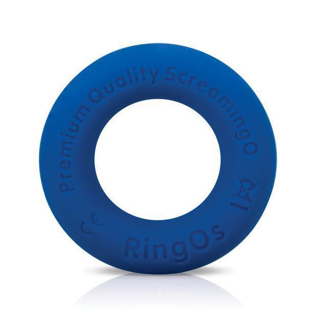 TheScreamingO - RingO Ritz Soft Silicone Cock Ring (Blue) -  Silicone Cock Ring (Non Vibration)  Durio.sg