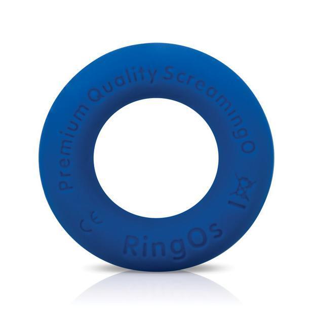 TheScreamingO - RingO Ritz Soft Silicone Cock Ring (Blue) -  Silicone Cock Ring (Non Vibration)  Durio.sg