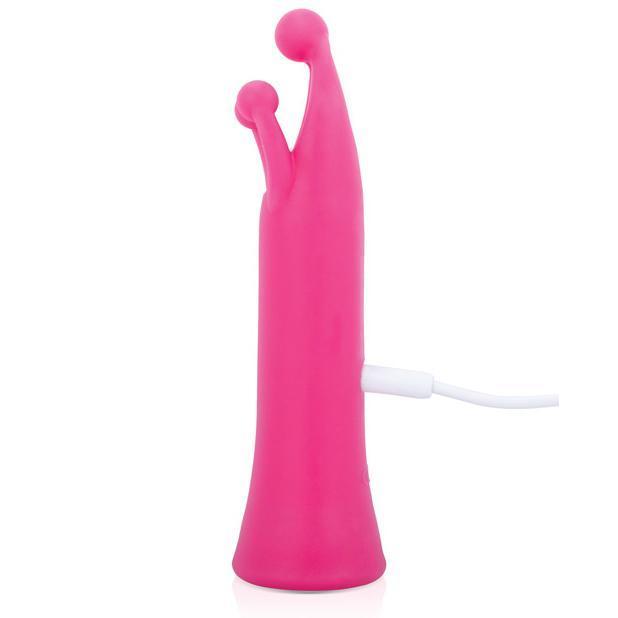 TheScreamingO - Tri-it Triple Contact Vibrating Clit Massager (Pink) -  Clit Massager (Vibration) Rechargeable  Durio.sg