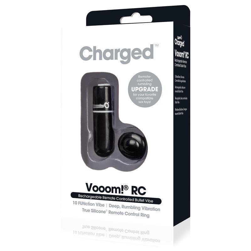 TheScreamingO - Vooom Rechargeable Remote Control Mini Vibe (Black) -  Bullet (Vibration) Rechargeable  Durio.sg