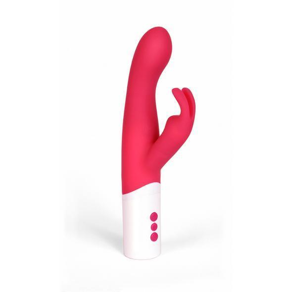 Tickler Vibes - Ruby Rabbit Toyfriend Vibrator (Pink) -  Rabbit Dildo (Vibration) Non Rechargeable  Durio.sg