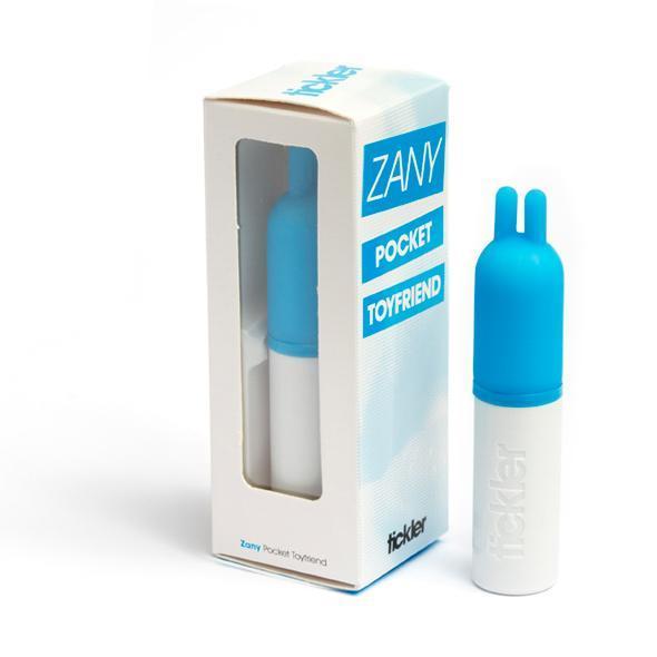Tickler Vibes - Zany Pocket Toyfriend Clit Massager (Blue) -  Clit Massager (Vibration) Non Rechargeable  Durio.sg
