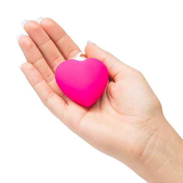 Tokidoki - Silicone Heart Clitoral Vibrator (Pink) -  Clit Massager (Vibration) Non Rechargeable  Durio.sg