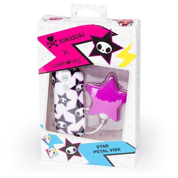 Tokidoki - Silicone Star Clitoral Vibrator (Purple) -  Clit Massager (Vibration) Non Rechargeable  Durio.sg