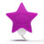 Tokidoki - Silicone Star Clitoral Vibrator (Purple) -  Clit Massager (Vibration) Non Rechargeable  Durio.sg