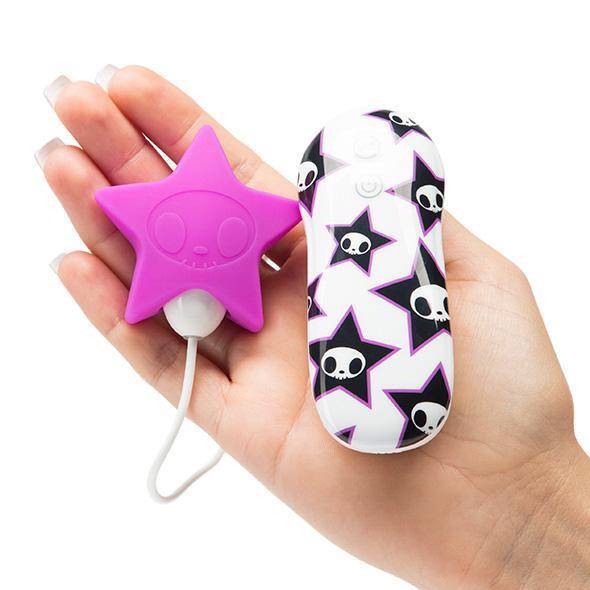 Tokidoki - Silicone Star Clitoral Vibrator (Purple) -  Clit Massager (Vibration) Non Rechargeable  Durio.sg