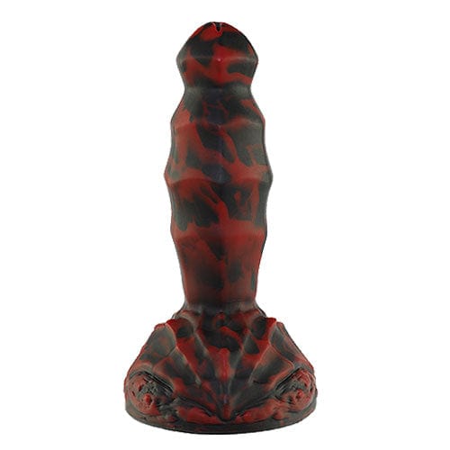 Tomax - Dark Dragon Slim Regular Silicone Dildo (Evil Red) -  Non Realistic Dildo w/o suction cup (Non Vibration)  Durio.sg