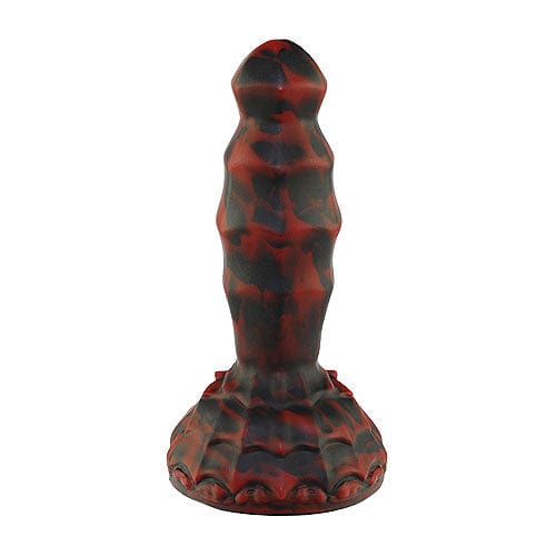 Tomax - Dark Dragon Slim Regular Silicone Dildo (Evil Red) -  Non Realistic Dildo w/o suction cup (Non Vibration)  Durio.sg