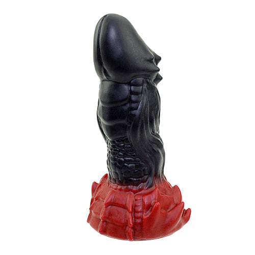 Tomax - Fire Dragon Regular Silicone Dildo (Black) -  Non Realistic Dildo w/o suction cup (Non Vibration)  Durio.sg