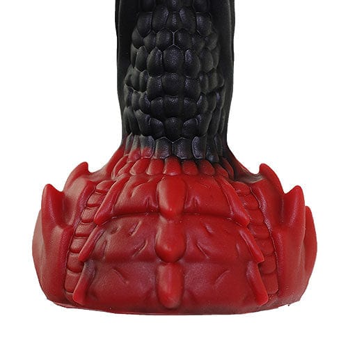 Tomax - Fire Dragon Slim Regular Silicone Dildo (Black) -  Non Realistic Dildo w/o suction cup (Non Vibration)  Durio.sg