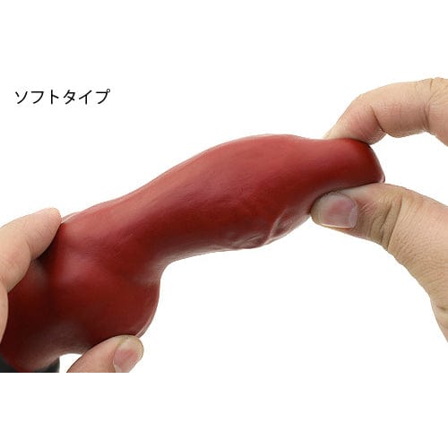 Tomax - Garm Regular Silicone Dildo (Wine Red) -  Non Realistic Dildo w/o suction cup (Non Vibration)  Durio.sg