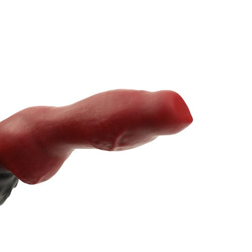 Tomax - Garm Regular Silicone Dildo (Wine Red) -  Non Realistic Dildo w/o suction cup (Non Vibration)  Durio.sg
