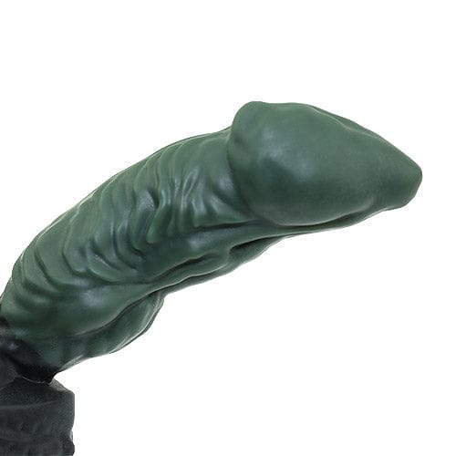 Tomax - Genesis Regular Silicone Dildo (Green) -  Non Realistic Dildo w/o suction cup (Non Vibration)  Durio.sg