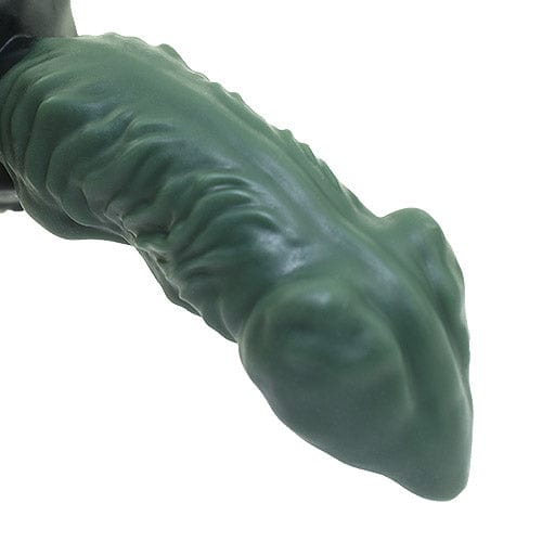 Tomax - Genesis Regular Silicone Dildo (Green) -  Non Realistic Dildo w/o suction cup (Non Vibration)  Durio.sg