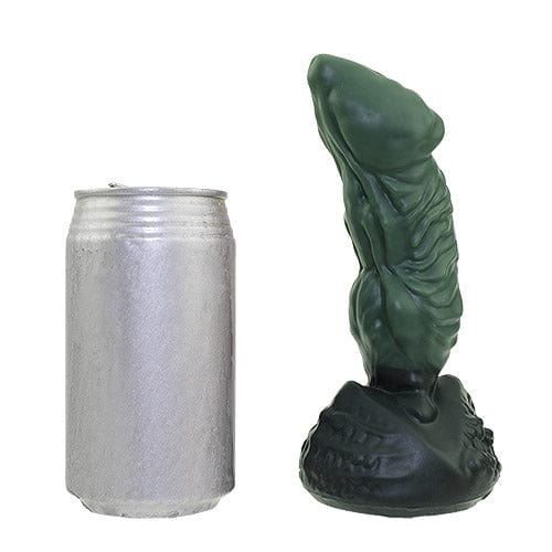 Tomax - Genesis Regular Silicone Dildo (Green) -  Non Realistic Dildo w/o suction cup (Non Vibration)  Durio.sg