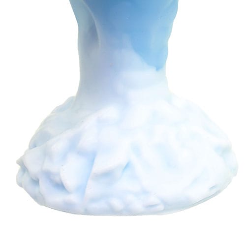 Tomax - Ice Dragon Regular Silicone Dildo (Ice Blue) -  Non Realistic Dildo w/o suction cup (Non Vibration)  Durio.sg