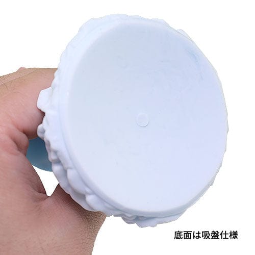 Tomax - Ice Dragon Slim Regular Silicone Dildo (Ice Blue) -  Non Realistic Dildo w/o suction cup (Non Vibration)  Durio.sg