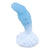 Tomax - Ice Dragon Slim Regular Silicone Dildo (Ice Blue) -  Non Realistic Dildo w/o suction cup (Non Vibration)  Durio.sg