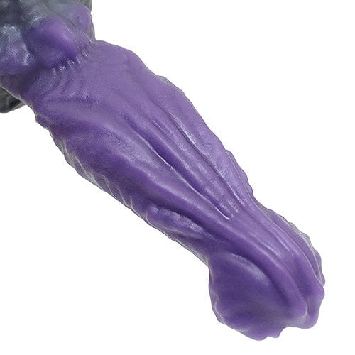 Tomax - Origin Regular Silicone Dildo (Purple) -  Non Realistic Dildo w/o suction cup (Non Vibration)  Durio.sg