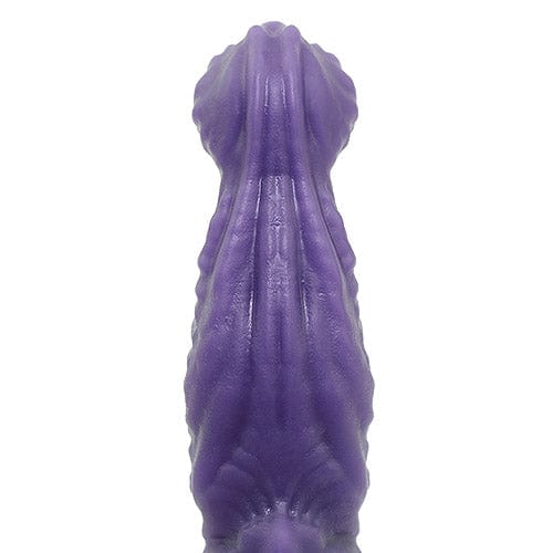 Tomax - Origin Regular Silicone Dildo (Purple) -  Non Realistic Dildo w/o suction cup (Non Vibration)  Durio.sg