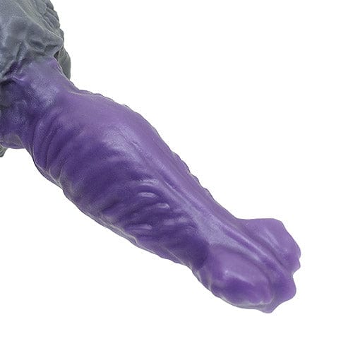 Tomax - Origin Regular Silicone Dildo (Purple) -  Non Realistic Dildo w/o suction cup (Non Vibration)  Durio.sg