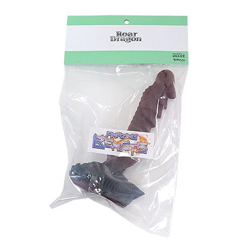 Tomax - Roaring Dragon Regular Silicone Dildo (Wild Red) -  Non Realistic Dildo w/o suction cup (Non Vibration)  Durio.sg