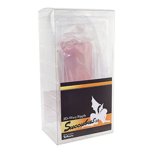 Tomax - Succubus 2.0 2D-Wavy Ripple Soft Masturbator Onahole (Beige) -  Masturbator Vagina (Non Vibration)  Durio.sg