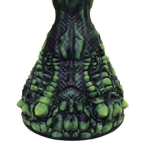 Tomax - Thunder Dragon Volt Regular Silicone Dildo (Yellow) -  Non Realistic Dildo w/o suction cup (Non Vibration)  Durio.sg