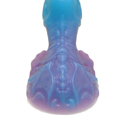 Tomax - Water Dragon Regular Silicone Dildo (Deep Blue) -  Non Realistic Dildo w/o suction cup (Non Vibration)  Durio.sg