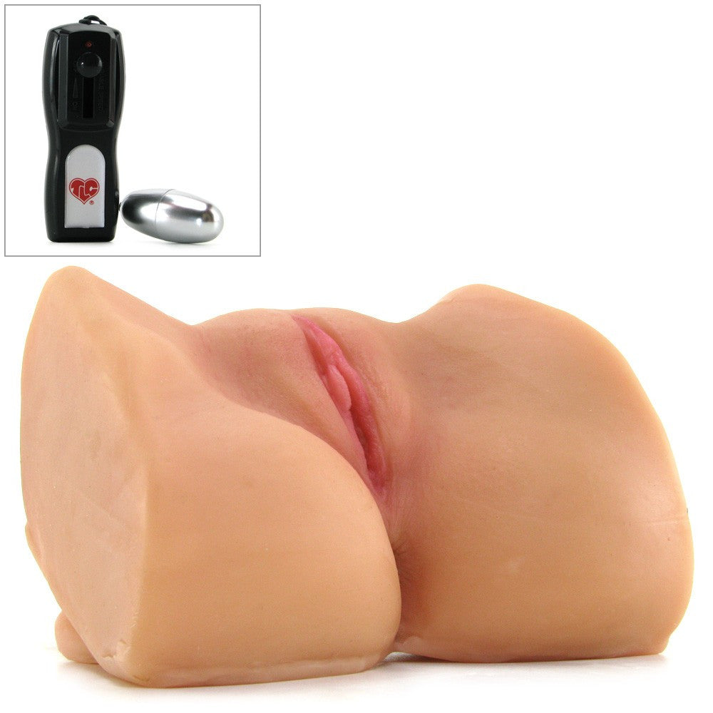 Topco - Bree Olson Cyberskin Vibrating Suction-Base Pussy & Ass Masturbator -  Masturbator Vagina (Non Vibration)  Durio.sg