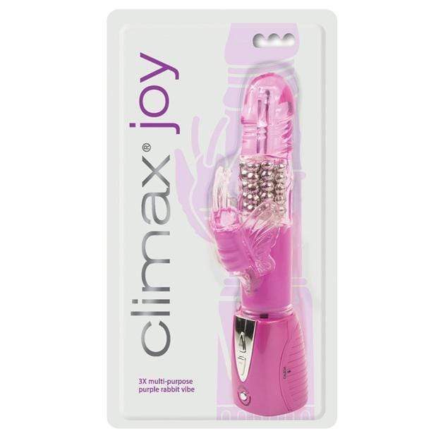 Topco - Climax Joy Multi Purpose Rabbit Vibrator (Pink) -  Rabbit Dildo (Vibration) Non Rechargeable  Durio.sg