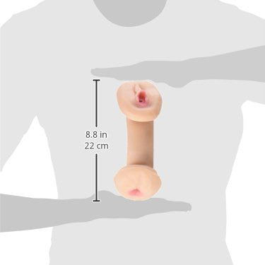 Topco - Cyberskin Fresh Pussy & Ass Masturbator -  Masturbator Resusable Cup (Non Vibration)  Durio.sg