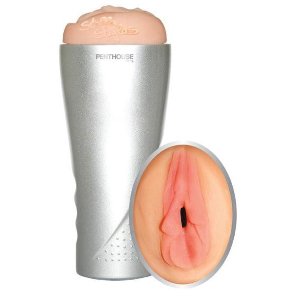 Topco - Penthouse Toys Deluxe Cyberskin Stroker Stella Styles Masturbator -  Masturbator Vagina (Vibration) Non Rechargeable  Durio.sg