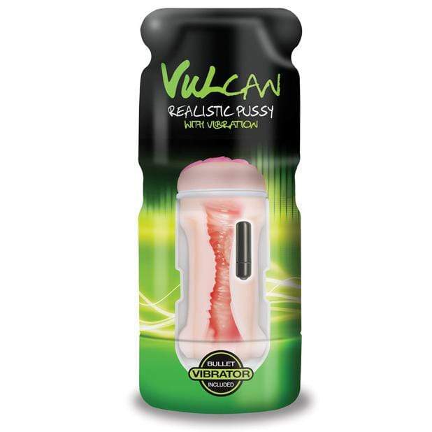 Topco - Vulcan Vibrating Realistic Pussy Masturbator (Beige) -  Masturbator Vagina (Vibration) Non Rechargeable  Durio.sg