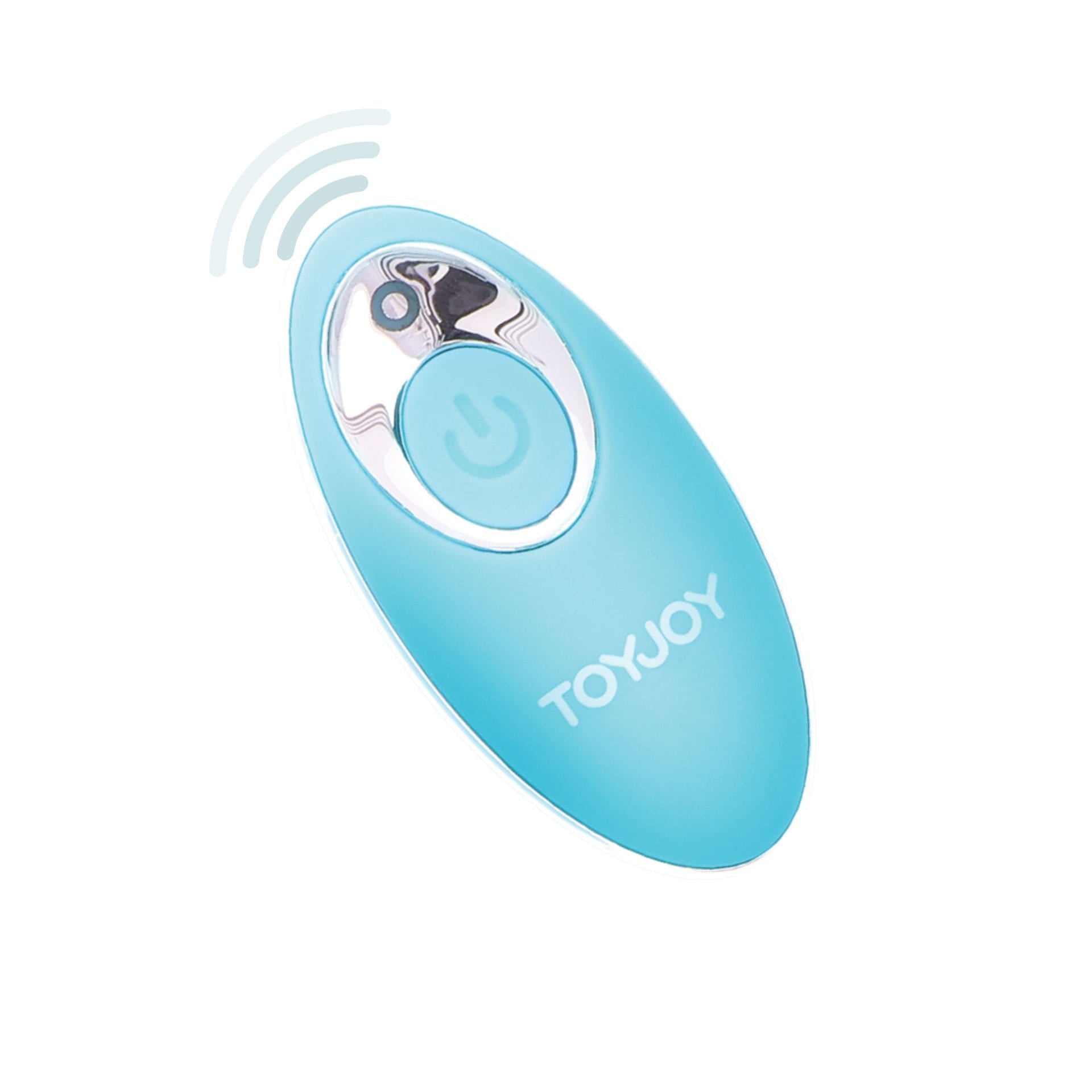 ToyJoy - I'm So Eggcited Remote Control Egg Vibrator (Blue) -  Wireless Remote Control Egg (Vibration) Rechargeable  Durio.sg
