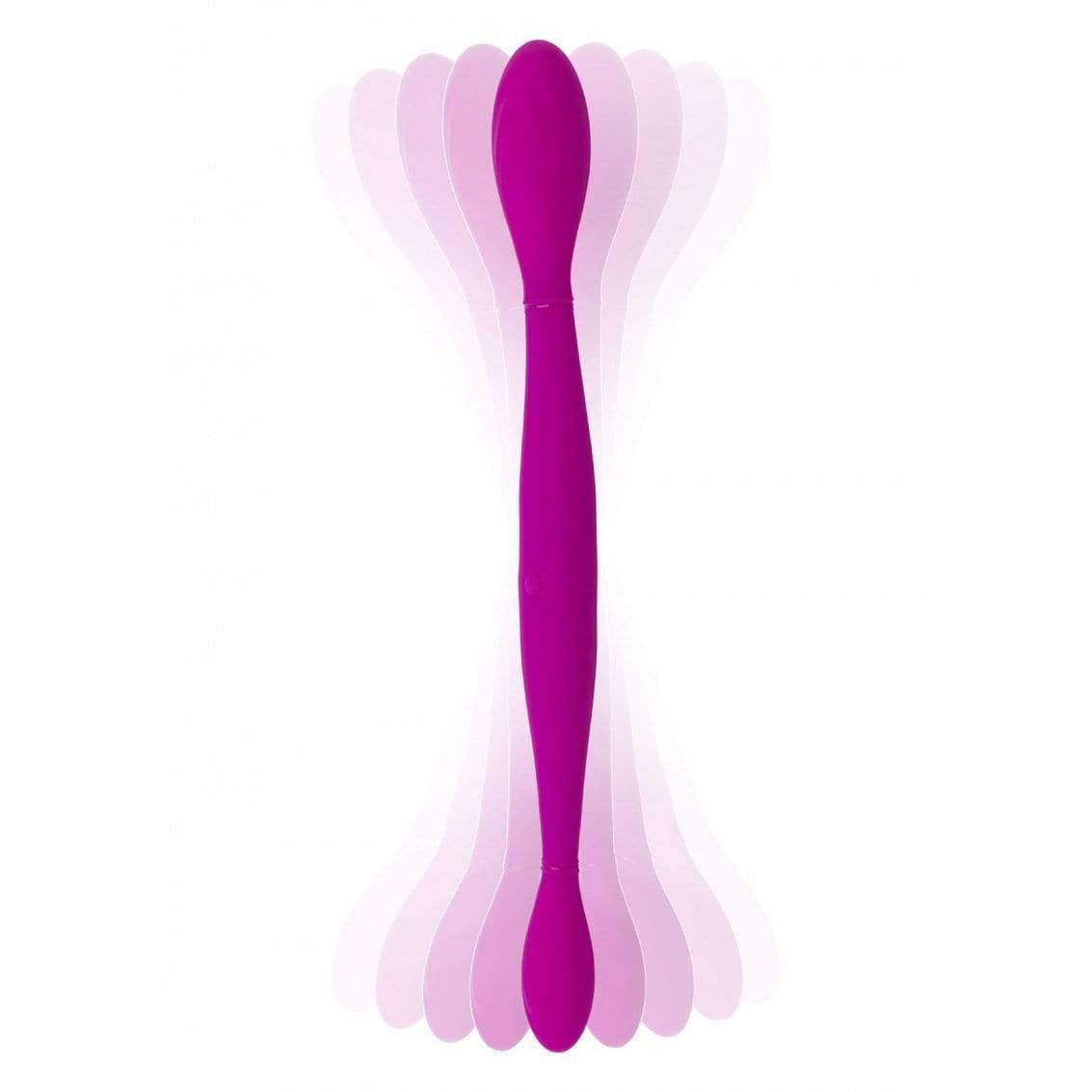 ToyJoy - Infinity Double Dildo Vibrator (Pink) -  Double Dildo (Vibration) Rechargeable  Durio.sg