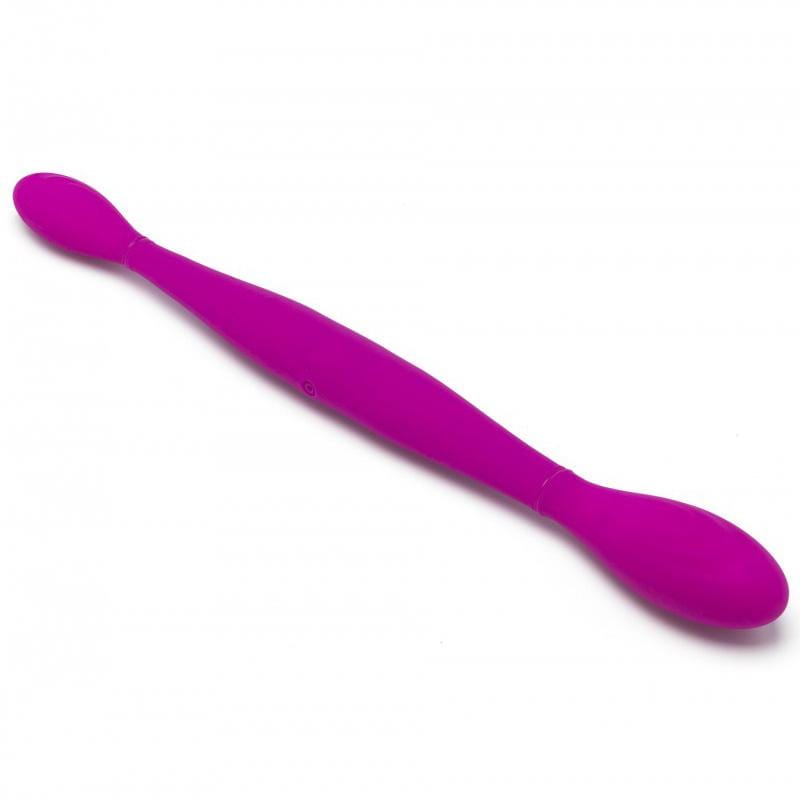 ToyJoy - Infinity Double Dildo Vibrator (Pink) -  Double Dildo (Vibration) Rechargeable  Durio.sg