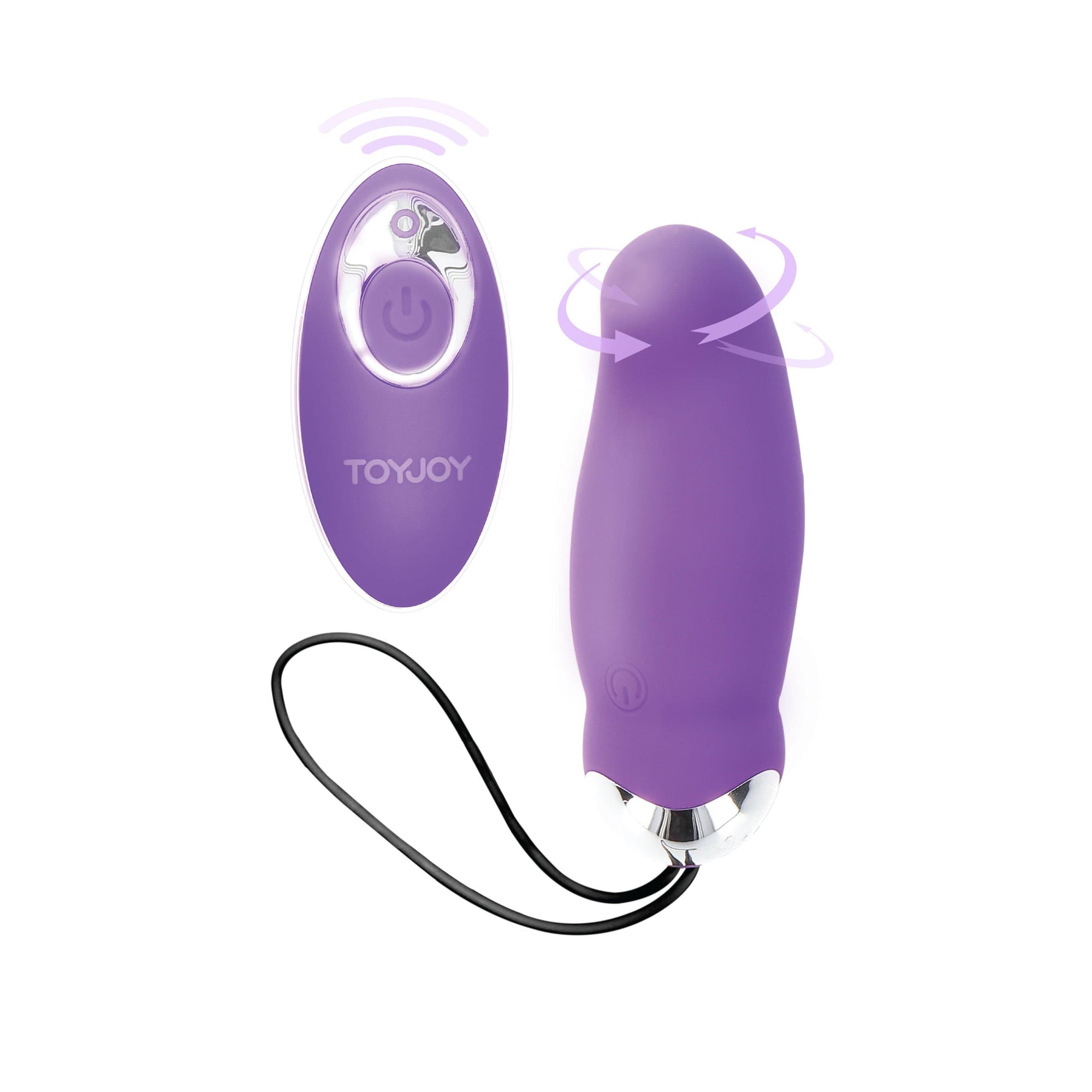 ToyJoy - My Orgasm Eggsplode Remote Control Egg Vibrator (Purple) -  Wireless Remote Control Egg (Vibration) Rechargeable  Durio.sg