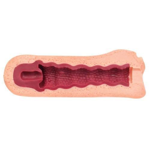 ToysHeart - Seventeen Bordeaux Onahole (Beige) -  Masturbator Vagina (Non Vibration)  Durio.sg