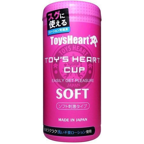 ToysHeart - Toy's Heart Cup Masturbator (Soft) -  Masturbator Non Reusable Cup (Non Vibration)  Durio.sg